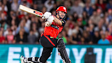 MELBOURNE, AUSTRALIA - JANUARY 13: Melbourne Renegades player Shaun Marsh pulls during KFC Big Bash League (BBL13) T20 match between Melbourne Renegades and Melbourne Stars at the Marvel Stadium on January 13, 2024 in Melbourne, Australia. (Photo by Santanu Banik/Speed Media/Icon Sportswire)