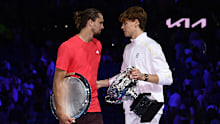 <p>Moments before the presentation began, Jannik Sinner walked over to Alexander Zverev, put his hands on his shoulders and spoke to him.
</p><p>It was an intimate moment between the two of them at a moment in time Zverev was clearly battling some big emotions.
</p><p>Speaking to media after the match, Zverev revealed the Italian had told him he believed he would one day lift a major trophy.
</p><p>"I was quite down. I was quite emotional. I think he saw that. He said that I will definitely lift one of these trophies in my career. I'm too good not to," he said.
</p><p>"That's his words.
</p><p>"It was just a difficult moment for me. For the third time, seeing somebody lift the trophy, me standing next to that is difficult because there's nothing more I want than to be able to hold one of those trophies in my hands."</p>