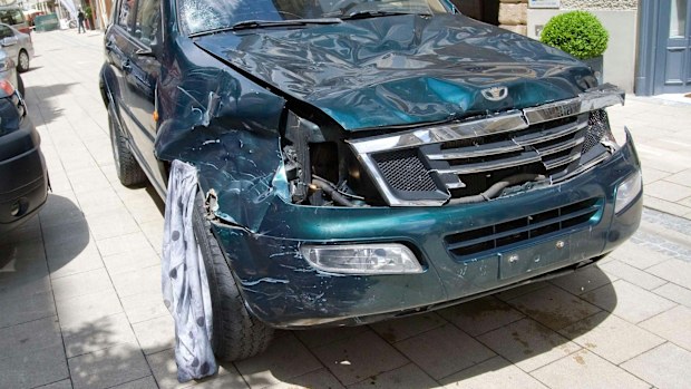 A car going 140km/h rammed into a crowd of shoppers in Austria killing three people. (AAP)