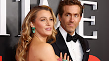 <p>The appearance comes 
amid Blake Lively's ongoing legal battle with her It Ends With Us costar and director Justin Baldoni. </p><p>But the couple were only focusing on the positivity of the event, beaming at the cameras while holding each other close on the red carpet. </p><p>Before long Blake pulled up an unexpected guest to stand by their side...﻿</p>