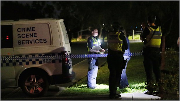 The body was found outside an aged care facility car park.