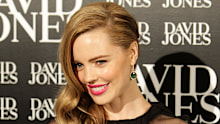 Melissa George on the red carpet at the David Jones winter fashion show launch. SMH NEWS 8th February 2011 Photo: Wolter Peeters