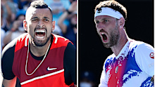 Nick Kyrgios vs Michael Venus.
