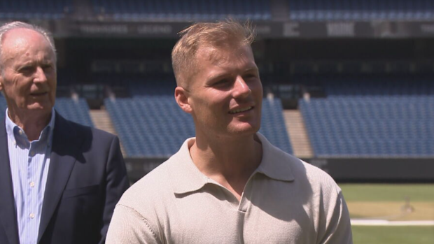 Son Jackson Warne said bringing his dad's treasured collection to the MCG was a "fairytale".