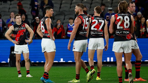 It was Essendon's biggest loss of 2025 so far.