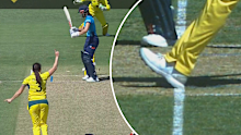 Megan Schutt is denied a wicket.