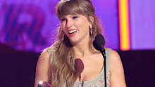 Taylor Swift accepted the award for best pop album for The Life of a Showgirl.