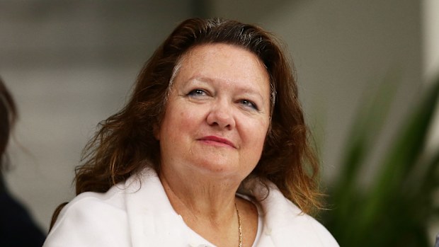 Gina Rinehart has topped the Rich List for the seventh consecutive year.