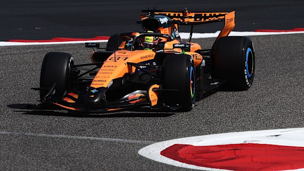 Oscar Piastri of McLaren during the Formula 1 pre-season testing at Sakhir Circuit in Sakhir, Bahrain on February 11, 2026. (Photo by Jakub Porzycki/NurPhoto)