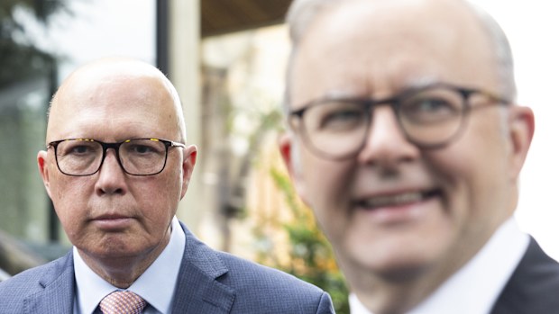 Opposition Leader Peter Dutton and Prime Minister Anthony Albanese