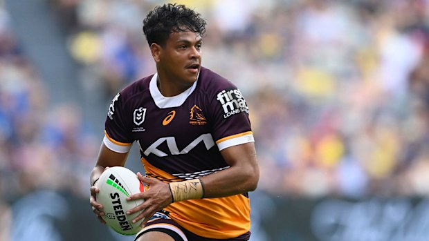 Broncos star Selwyn Cobbo.