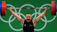 Oleksandr Pielieshenko at the Rio Games.