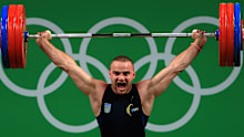 Oleksandr Pielieshenko at the Rio Games.