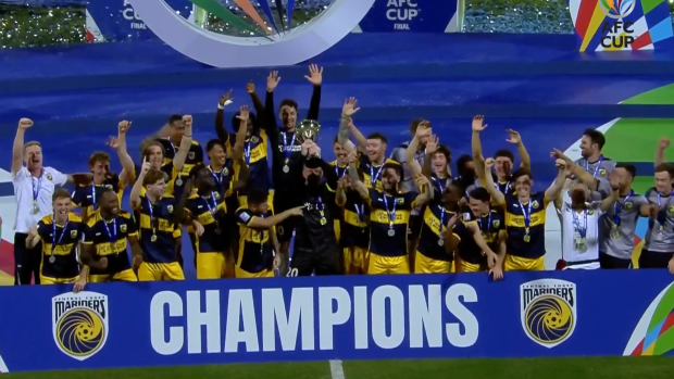 Central Coast Mariners win AFC Cup.