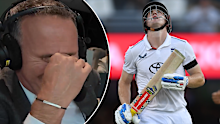 Michael Vaughan reacts to Harry Brook's dismissal