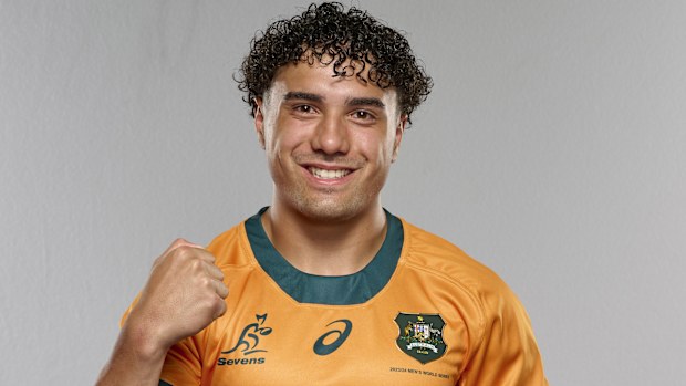 Hadley Tonga poses in Sydney.