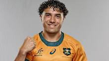 Hadley Tonga poses in Sydney.