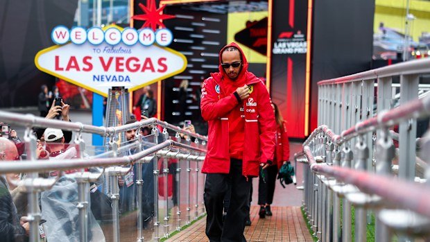 Lewis Hamilton, Las Vegas yarışında 20. sıradan başlayacak.