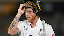 BRISBANE, AUSTRALIA - DECEMBER 06: Ben Stokes of England leaves the field not out after day three of the Second 2025/26 Ashes Series Test Match between Australia and England at The Gabba on December 06, 2025 in Brisbane, Australia. (Photo by Philip Brown/Getty Images)