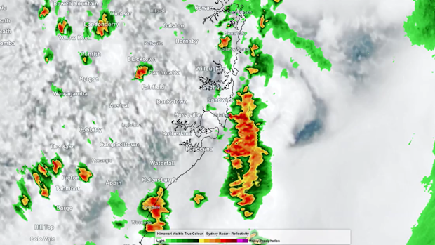 Weatherzone Sydney map