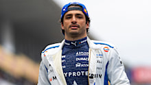 Carlos Sainz of Spain and Williams walks in pit lane during the F1 Grand Prix of Japan at Suzuka Circuit on April 6, 2025 in Suzuka, Japan. (Photo by Kym Illman/Getty Images)