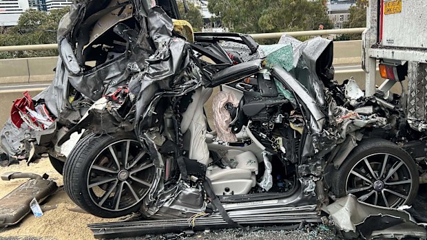 One person is critical after a horse float, car and truck collide in Melbourne 