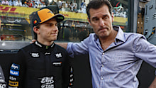 Mark Webber has taken a step back from his trackside role with Oscar Piastri.