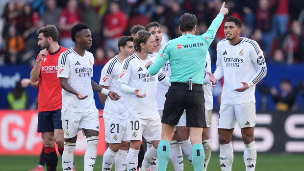 La Liga 2025 Osasuna v Real Madrid: Jude Bellingham red card, Carlo Ancelotti explanation, comments