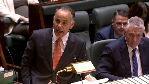 Victorian opposition leader John Pesutto on the first day of parliament.