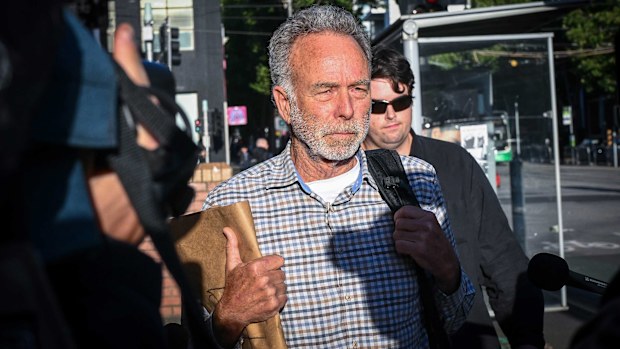 William Herbert Swale, the driver accused of killing five people in Daylesford, pictured on December 15, 2023.