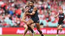 Is Brown in trouble for this hit?