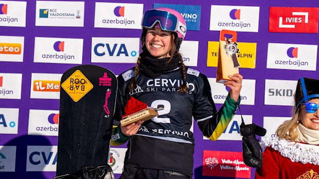 Josie Baff è salita sul podio, assicurandosi la medaglia di bronzo.