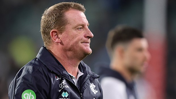 Michael Voss, Carlton coach.