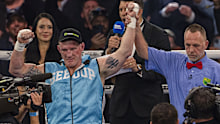 Paul Gallen celebrates his win. 