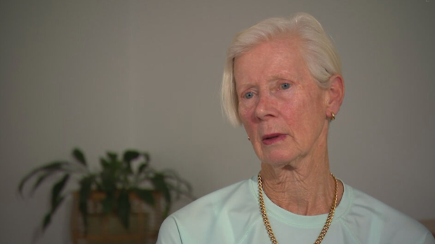 Pat, 76, was confronted by two armed intruders in her Brighton East home.