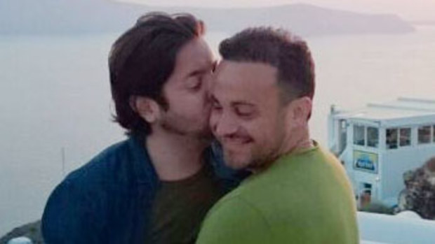 David and Marco Bulmer-Rizzi. (Supplied)