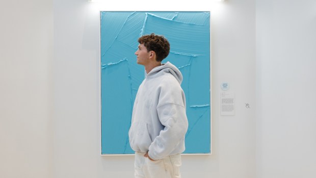 Sydney-based artist Werner Bronkhorst says he isnt against the use of AI in art