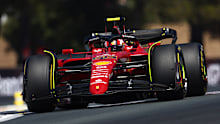 CROPPED. Carlos Sainz during the French Grand Prix on Sunday. Photo: Clive Rose
