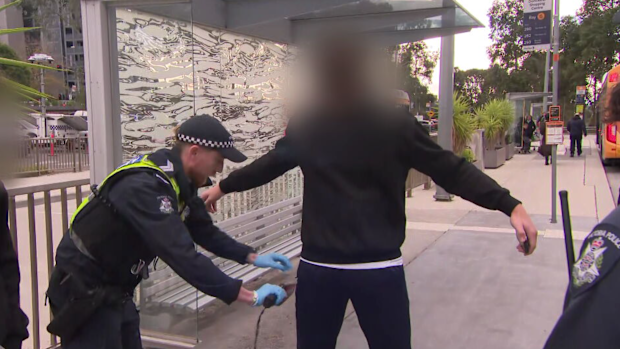 Police will be able to search anyone in public in Melbourne's CBD  for the next six months.