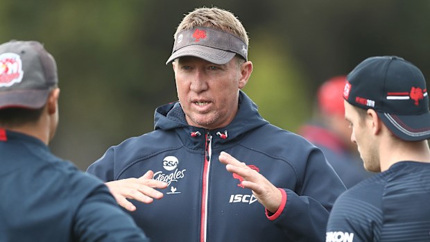 Roosters coach Trent Robinson.