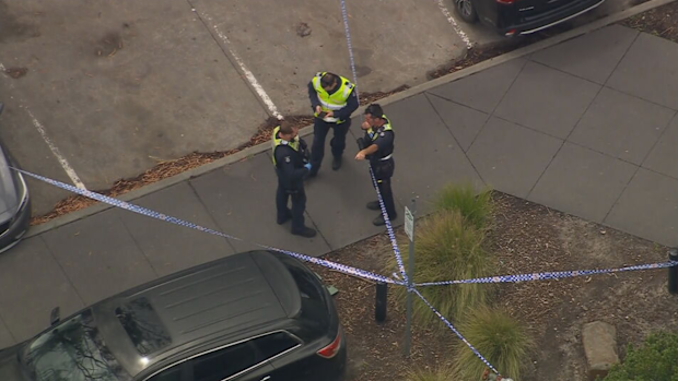 A car struck the woman in a carpark on Victor Crescent, Narre Warren just after midday.