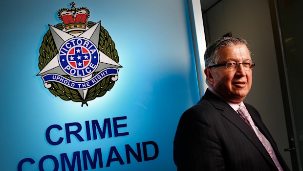 Former homicide detective Mick Hughes.