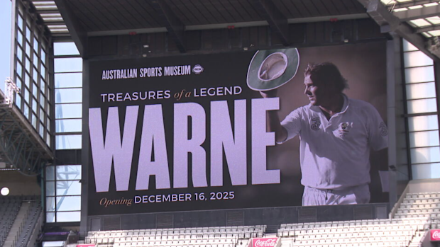 The exhibition will be showcased to the public at the Australian Sports Museum from December 16.