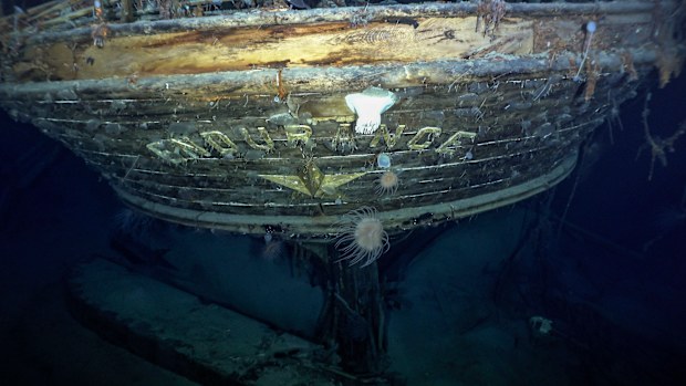  Sir Ernest Shackleton's ship which has not been seen since it was crushed by the ice and sank in the Weddell Sea in 1915. 