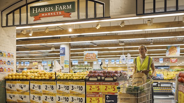 Amazon Australia now delivers Harris Farm groceries - but only in one city.