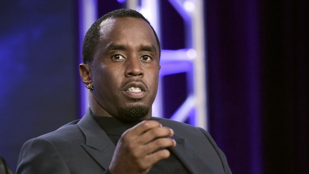 FILE -Sean 'Diddy' Combs participates in "The Four" panel during the FOX Television Critics Association Winter Press Tour in Pasadena, Calif., Jan. 4, 2018. (Photo by Richard Shotwell/Invision/AP, File)