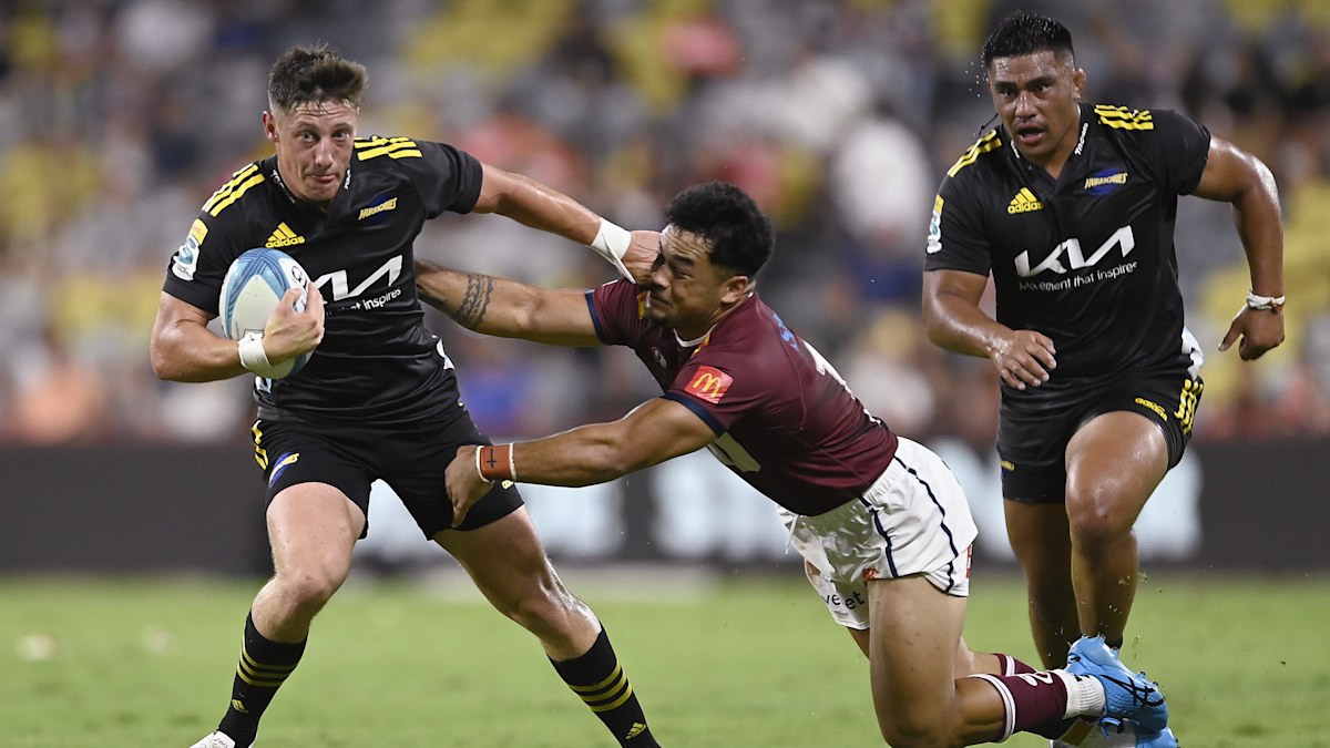 Super Rugby Pacific: Queensland Reds vs Hurricanes highlights, scores ...