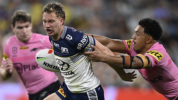 Jaxon Purdue de los Vaqueros.