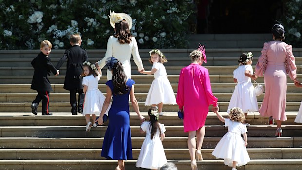 Princess Charlotte at the Royal Wedding
