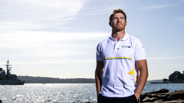 Australia's SailGP helmsman and Olympic gold medallist Tom Slingsby. 